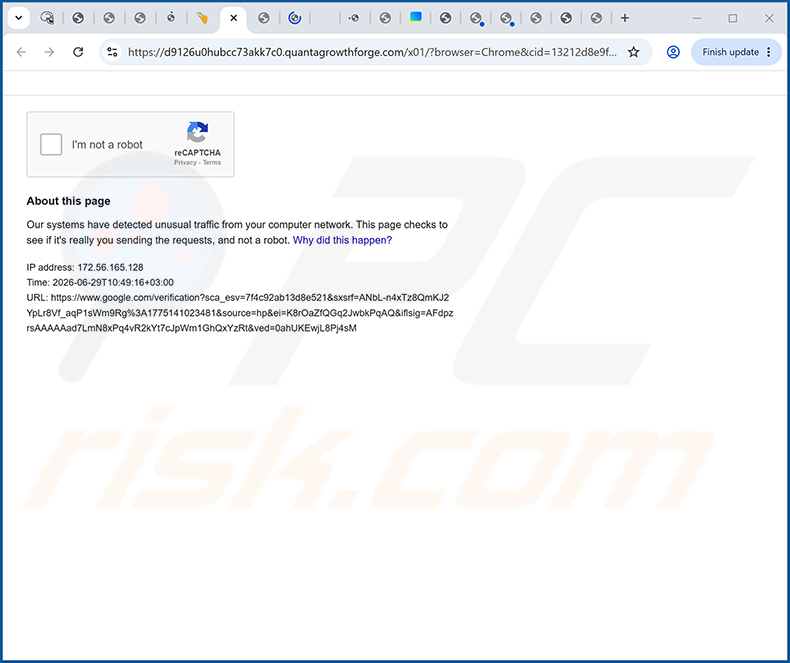 anúncios de quantagrowthforge[.]com