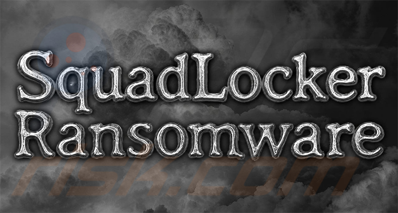 Papel de parede do ransomware SquadLocker