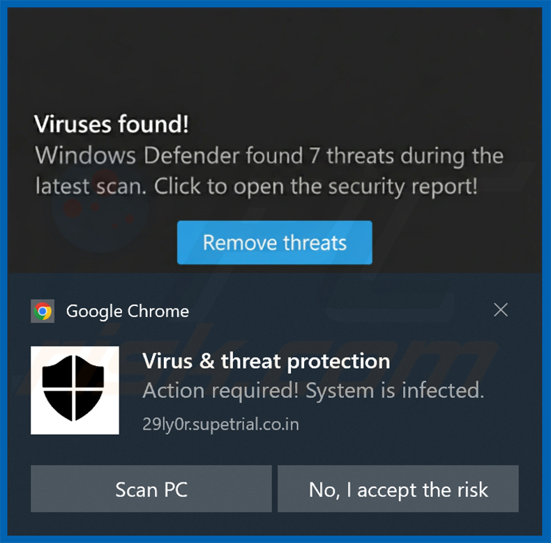 notificação supetrial[.]co.in