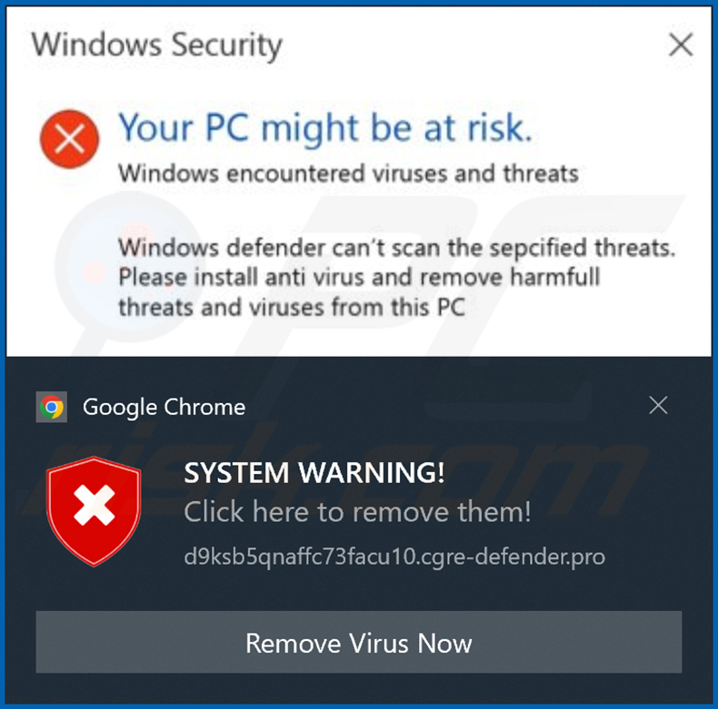 notificação do cgre-defender[.]pro