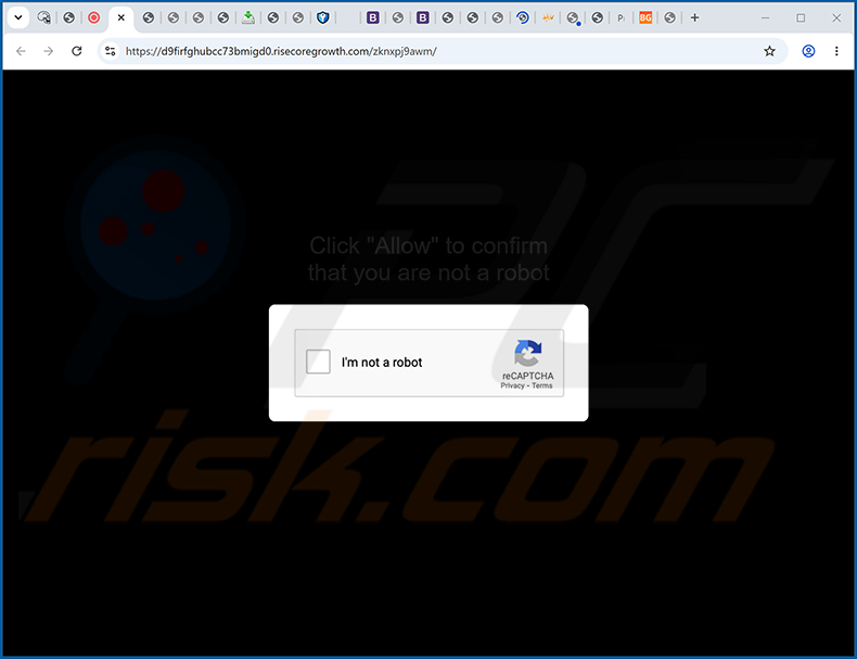 anúncios de risecoregrowth[.]com