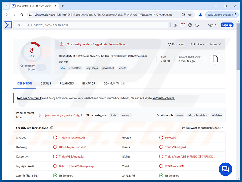 Malware trojan SCMBANKER