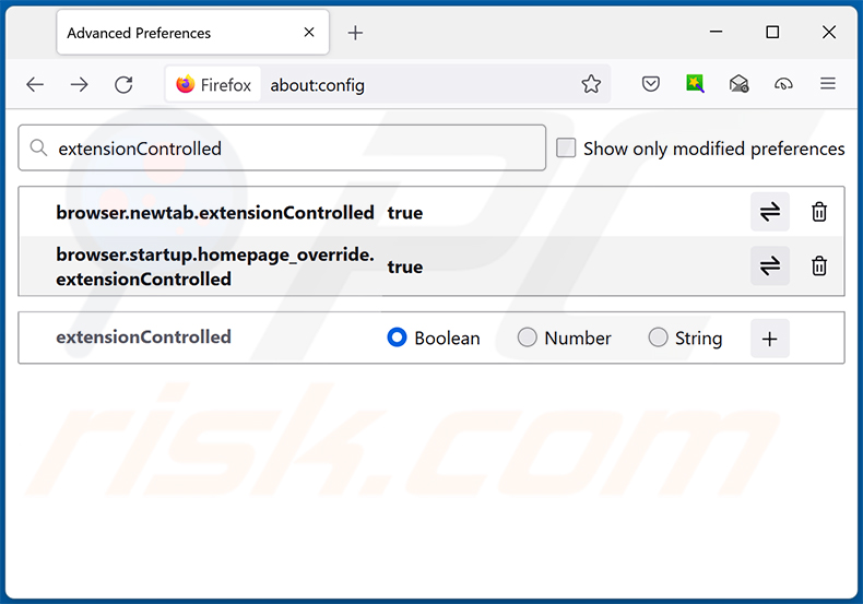 A remover astridresearch.com do motor de busca predefinido do Mozilla Firefox