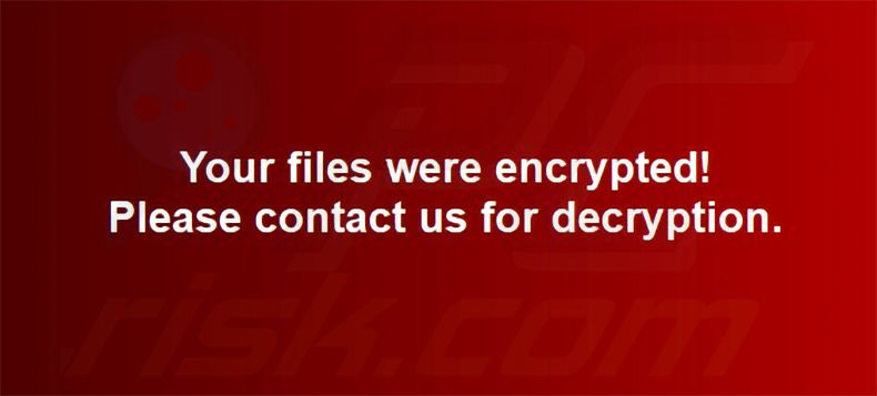 Papel de parede do ransomware Aldet