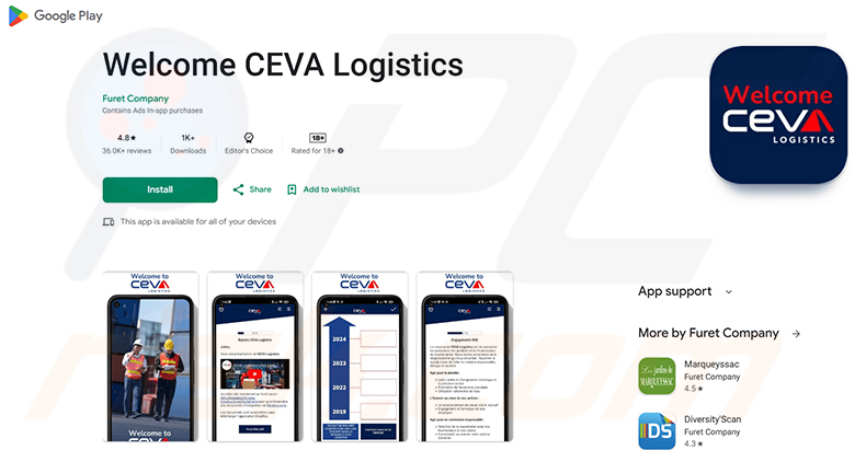 Falsa Google Play Store utilizada para propagar o spyware Corp MDM