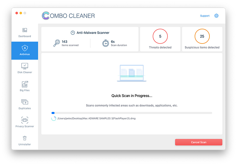 combo cleaner antivirus