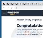 POP-UP da Fraude Amazon Loyalty Program