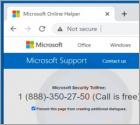 POP-UP da Fraude Windows Error Code: WIN.DLL0151930