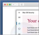 POP-UP da fraude MacOS Security (Mac)