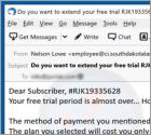 Fraude Your Free Trial Period is Almost Over Email