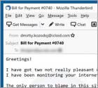 Fraude por email I Have Got Two Not Really Pleasant News For You