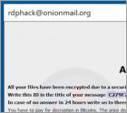 Ransomware Rdp (Dharma)