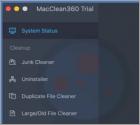 Aplicação Indesejada MacClean360 (Mac)