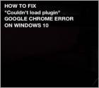 Como corrigir o erro "Couldn't load plugin" no Chrome?