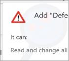 Adware DefenderBadUrl