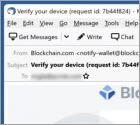 Fraude por Email Blockchain.com