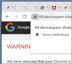 Anúncios Devicespam-shield.com