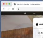 POP-UP da Fraude Apple Defender Security Center (Mac)
