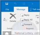Fraude National Lottery Email