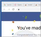 Fraude POP-UP Scam Chrome Search Contest 2022