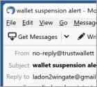 Email da Fraude TrustWallet