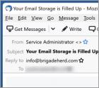 Fraude por Email You Have Used Up Your Mail Storage