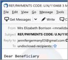 Fraude por Email Scam Victim Compensation Funds