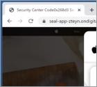 POP-UP da Fraude Apple Security Center (Mac)