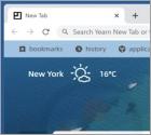 Sequestrador de Navegador Yearn New Tab
