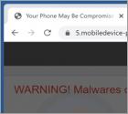 Fraude POP-UP YOUR DEVICE MAY BE COMPROMISED