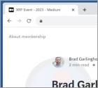 Fraude POP-UP Brad Garlinghouse Crypto Giveaway