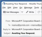 Fraude por Email Microsoft Ending Promotion Award