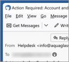 Fraude por Email Account And Service(s) Scheduled For Deletion