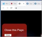 Fraude POP-UP Our Security Scans Have Detected Potential Vulnerabilities