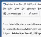 Fraude por Email Adobe Scan