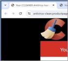 Fraude POP-UP CCLEANER AntiVirus License Has Expired