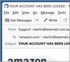 Fraude por Email Amazon - Your Account Has Been Locked