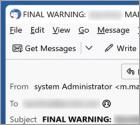 Fraude por Email Agreement Update