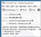 Fraude por Email UNITED NATIONS COMPENSATION (COVID19 ASSISTED PROGRAM)