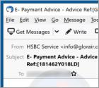Fraude por Email HSBC E-Payment Advice