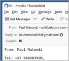 Fraude por Email Trustworthy Foreign Partner