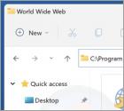World Wide Web Aplicação Indesejada