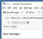 Fraude por Email Conflict With Your Company Name Or Trademark