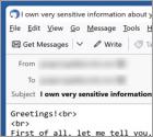 Fraude por Email You Are One Of A Kind