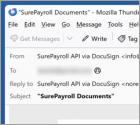 Fraude por Email SurePayroll