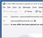 Fraude por Email OpenSea Offer Alert