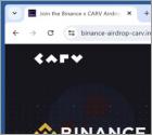Binance USDC Distribution Fraude
