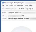 Fraude por Email Roundcube - Unusual Login Attempt
