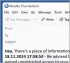 Fraude por Email I Have Penetrated Your Device's Operating System