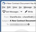 Fraude por Email Contract Document